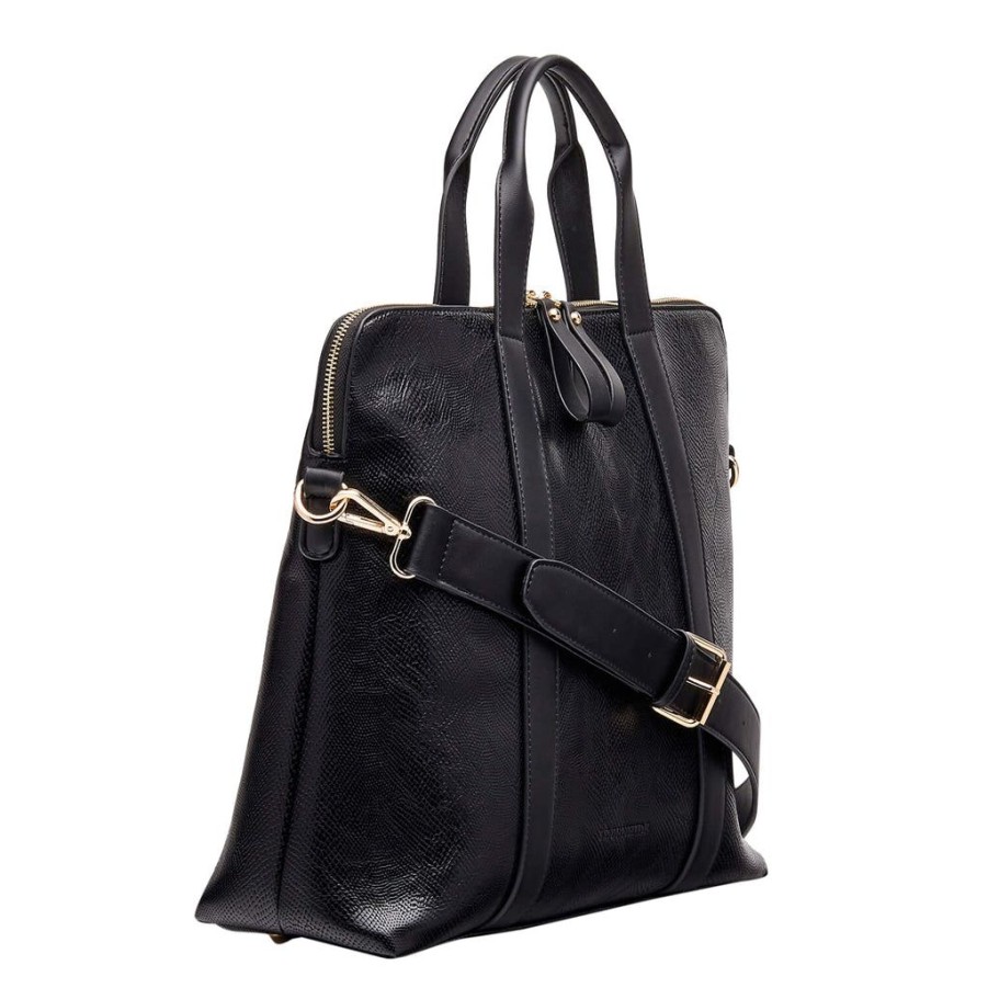 Accessories Louenhide | Louenhide Rhodes Black Laptop Bag