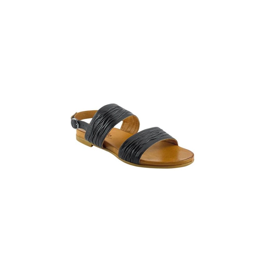 Shoes Cabello | Cabello Rize Black Sandals