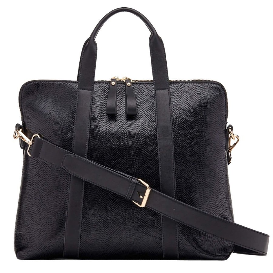 Accessories Louenhide | Louenhide Rhodes Black Laptop Bag