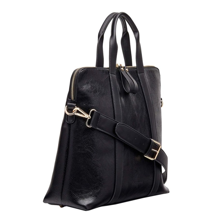 Accessories Louenhide | Louenhide Rhodes Black Laptop Bag