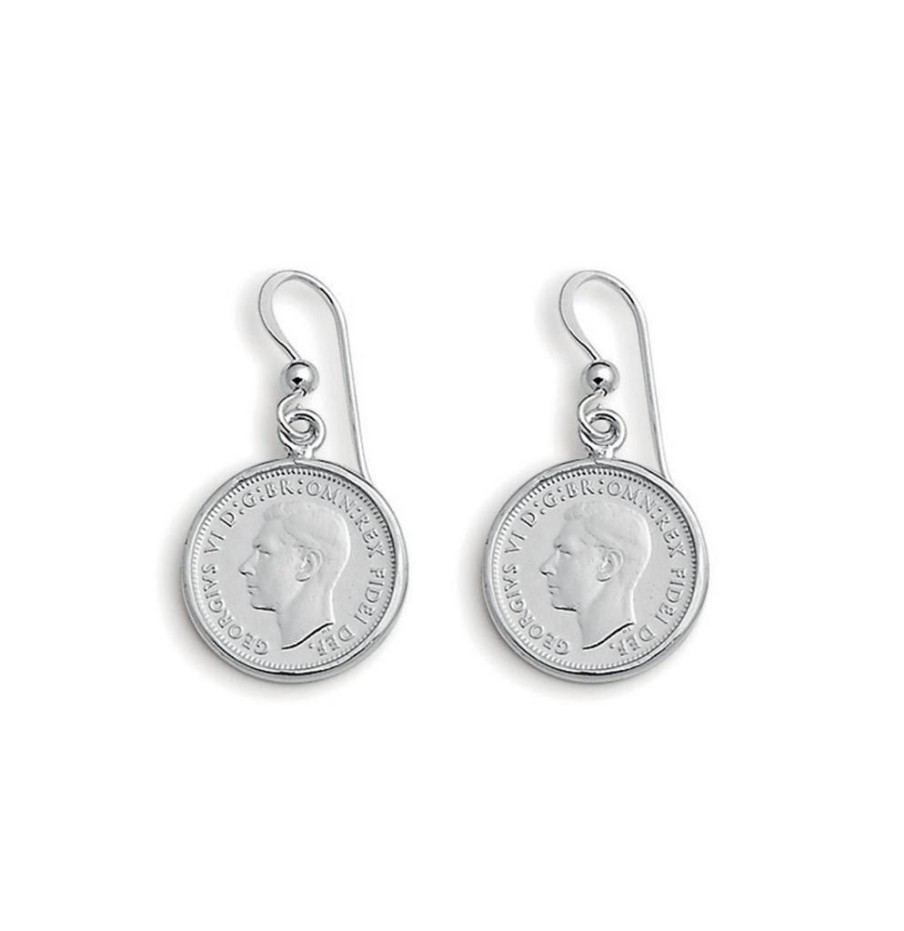 Jewellery Von Treskow | Threepence Earrings Silver