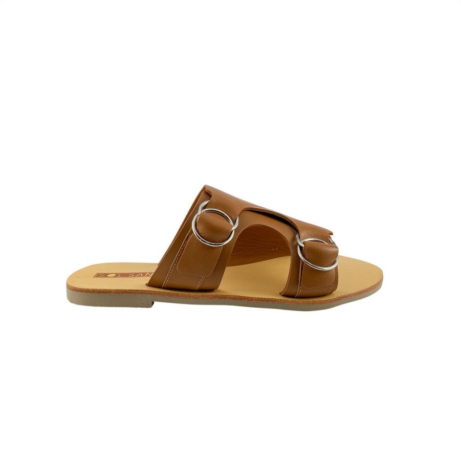 Shoes Sol Sana | Sol Sana Amy Tan Leather Slide