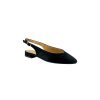 Shoes La Femme Shoes | K Shoes Pippa Black Suede Sandals