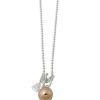 Jewellery Von Treskow | Von Treskow Chime Ball Necklace Two Toned