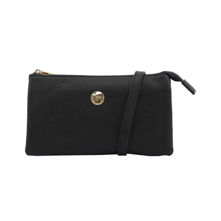 Accessories Willow and Zac | Willow & Zac Evie Black Crossbody