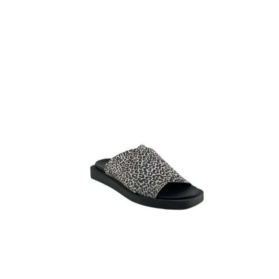 Shoes Bueno | Bueno Jesse Loepard White/Black