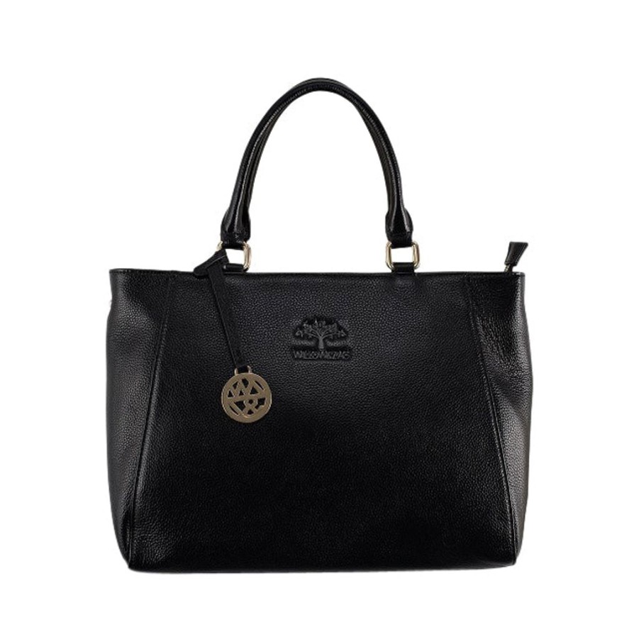 Accessories Willow and Zac | Willow & Zac Corinne Black Handbag