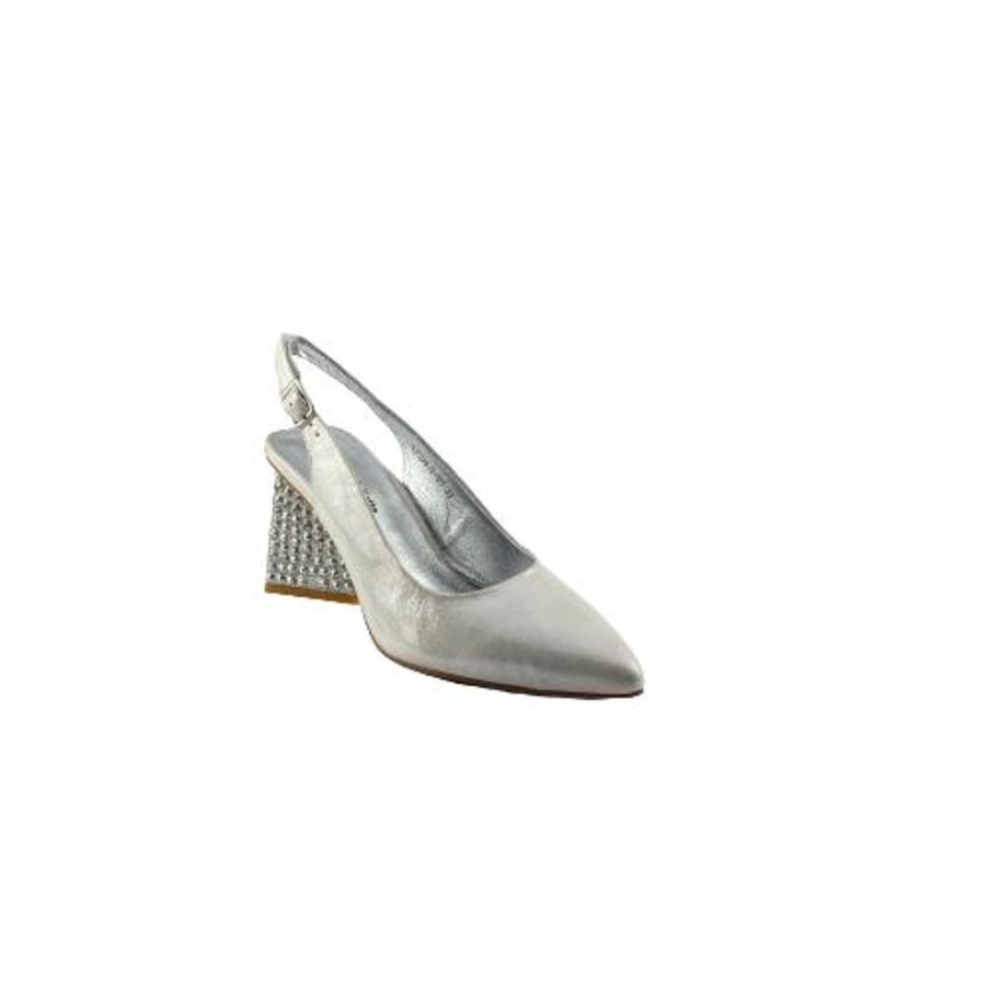 Shoes Django and Juliette | Django And Juliette Lesnoy Silver Shimmer