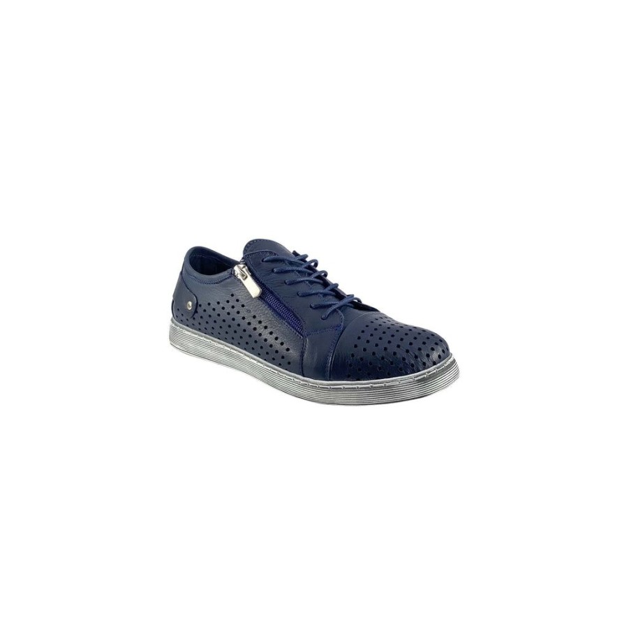 Shoes Cabello | Cabello Eg17 Navy Sneakers