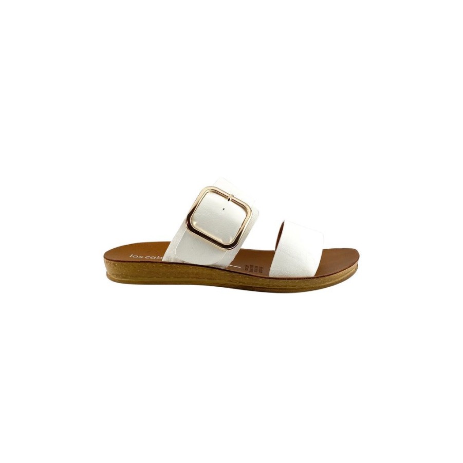 Shoes Ioscabos | Loscabos Doti White Slides