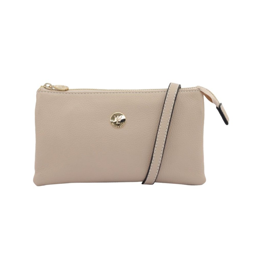 Accessories Willow and Zac | Willow & Zac Evie Nude Crossbody