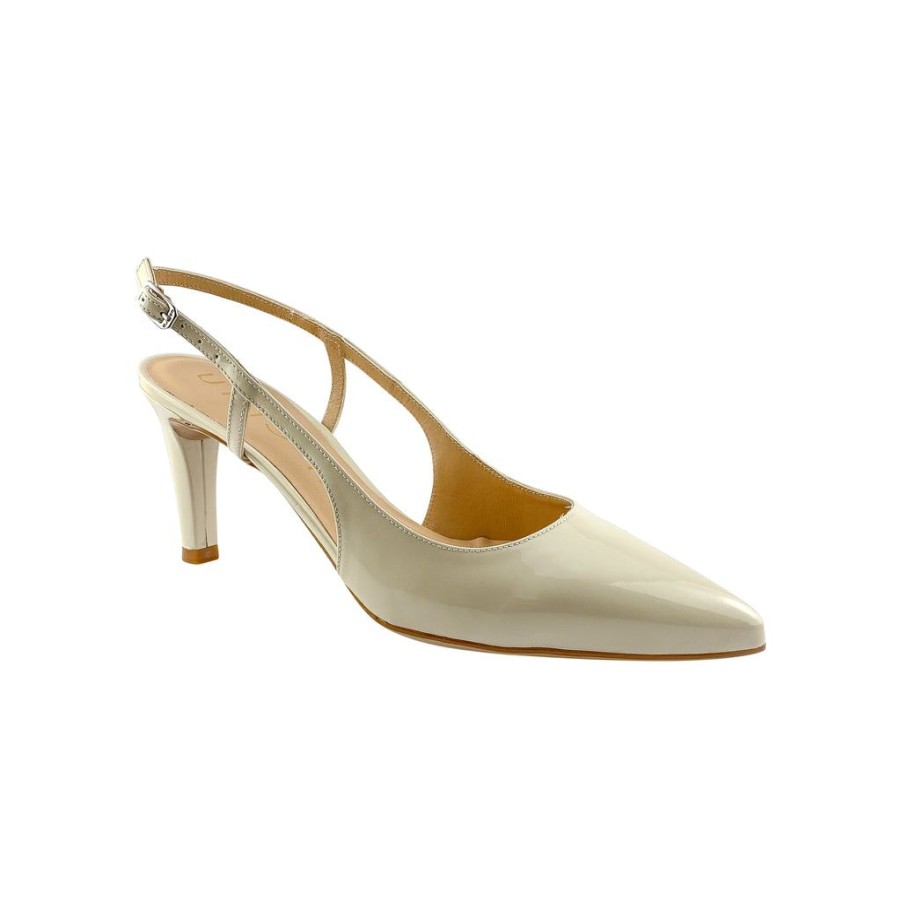 Shoes Unisa | Unisa Keny Ivory Patent Leather Heel