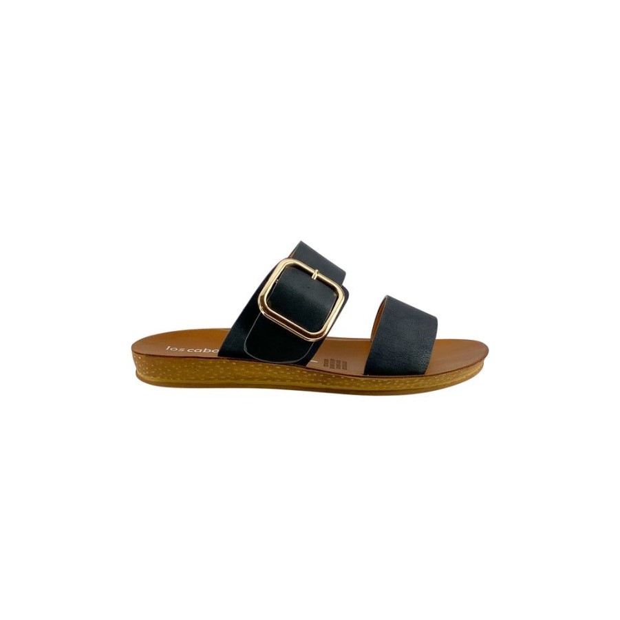 Shoes Ioscabos | Loscabos Doti Black Slides