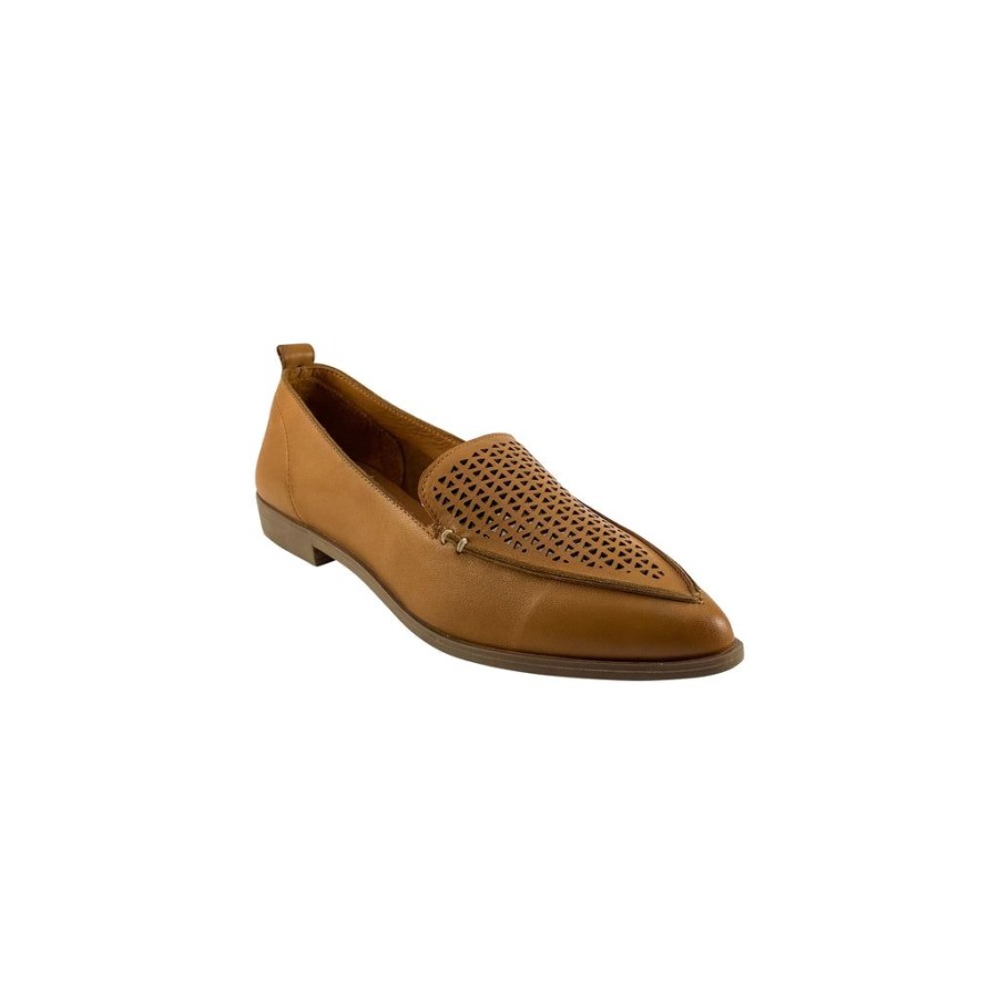 Shoes Bueno | Bueno Lexton Tan Flats