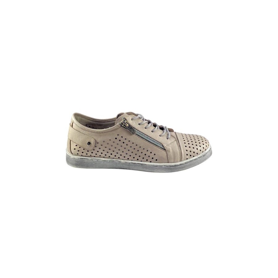 Shoes Cabello | Cabello Eg17 Taupe Sneaker