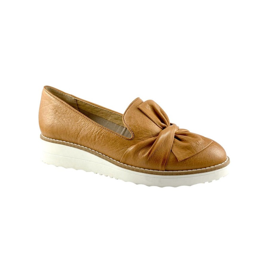 Shoes Top end | Top End Oclem Tan Leather Flat