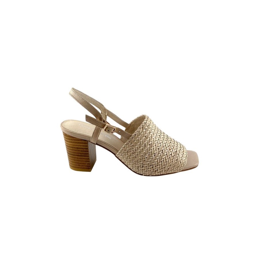 Shoes Django and Juliette | Django & Juliette Pickle Nude Heels