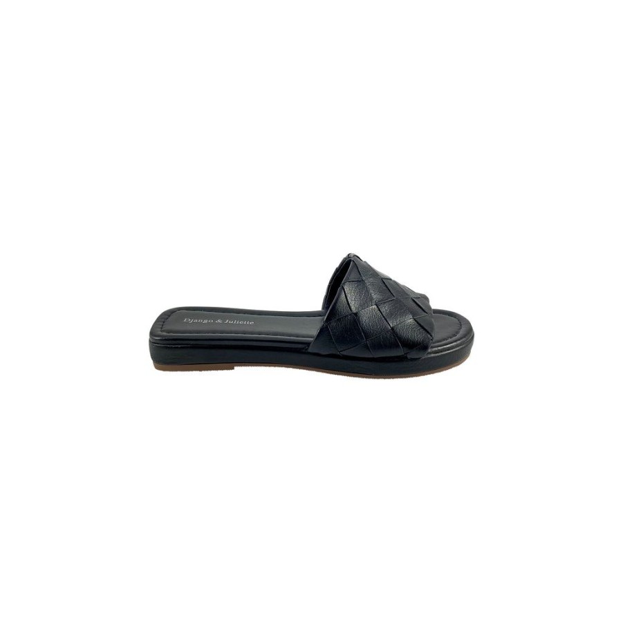 Shoes Django and Juliette | Django & Juliette Saori Black Slides