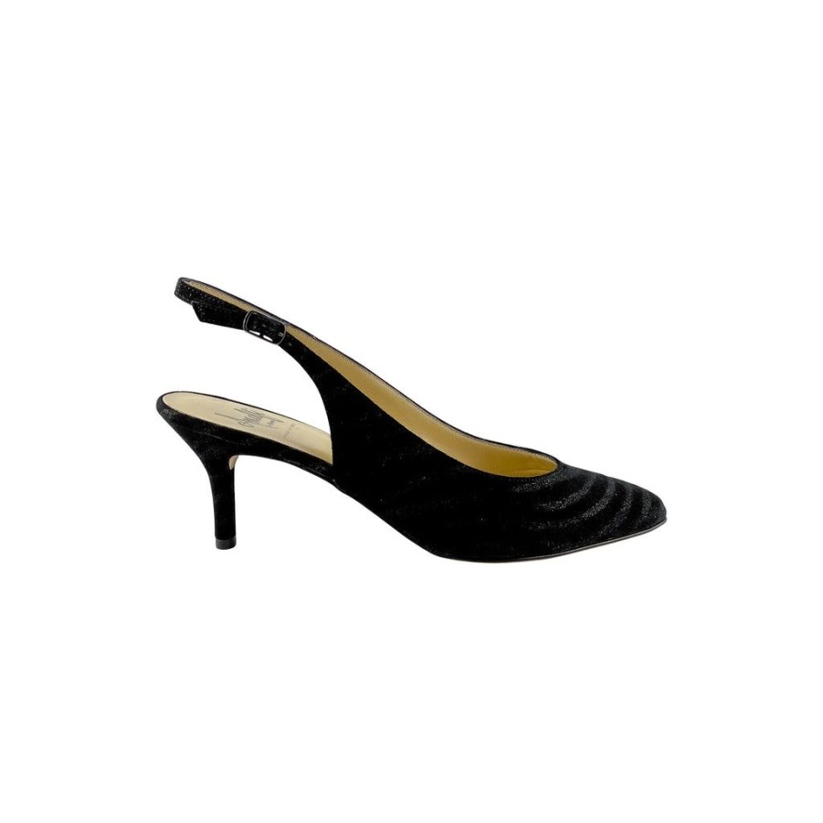 Shoes Amalfi | Amalfi Phebe Zebrato Black Heel