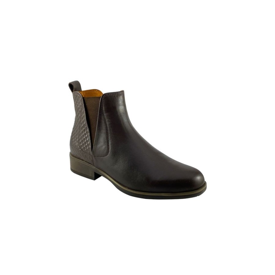 Shoes Bueno | Bueno Tulip Teak Leather Boots