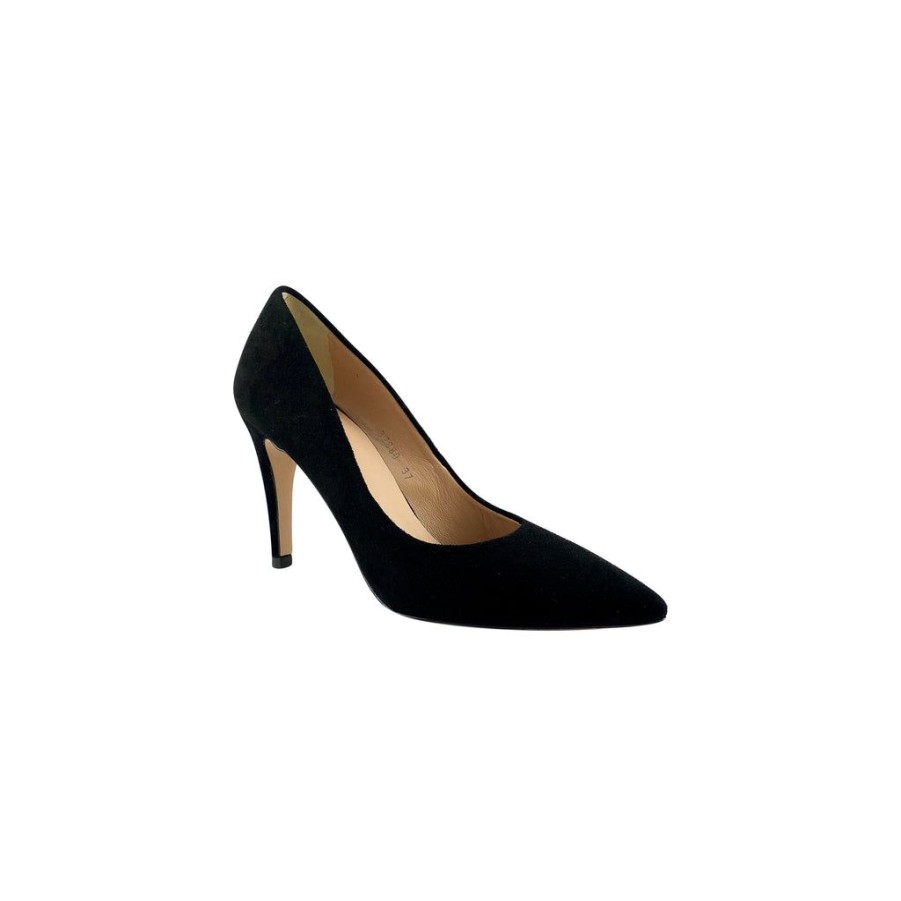 Shoes Estilo | Estilo Mery Black Suede Heels