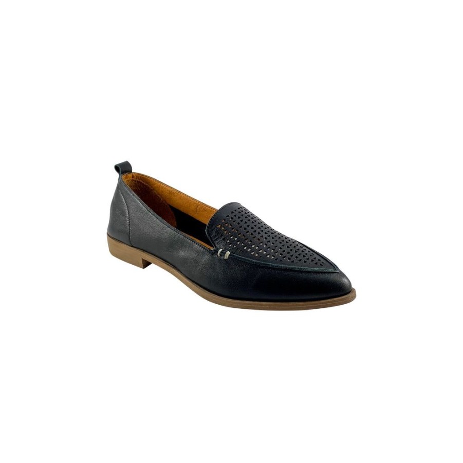 Shoes Bueno | Bueno Lexton Black Flats