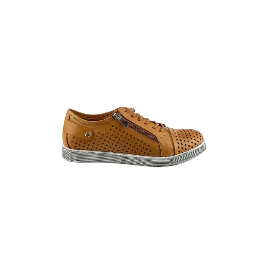 Shoes Cabello | Cabello Eg17 Tan Sneakers