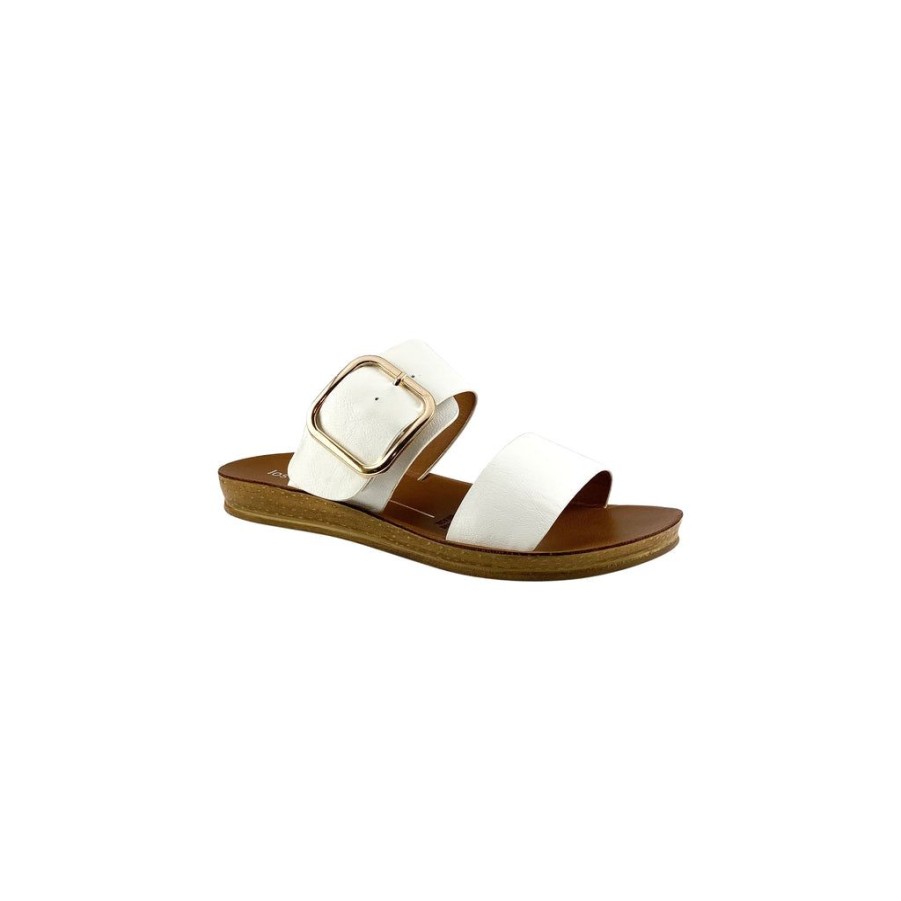 Shoes Ioscabos | Loscabos Doti White Slides