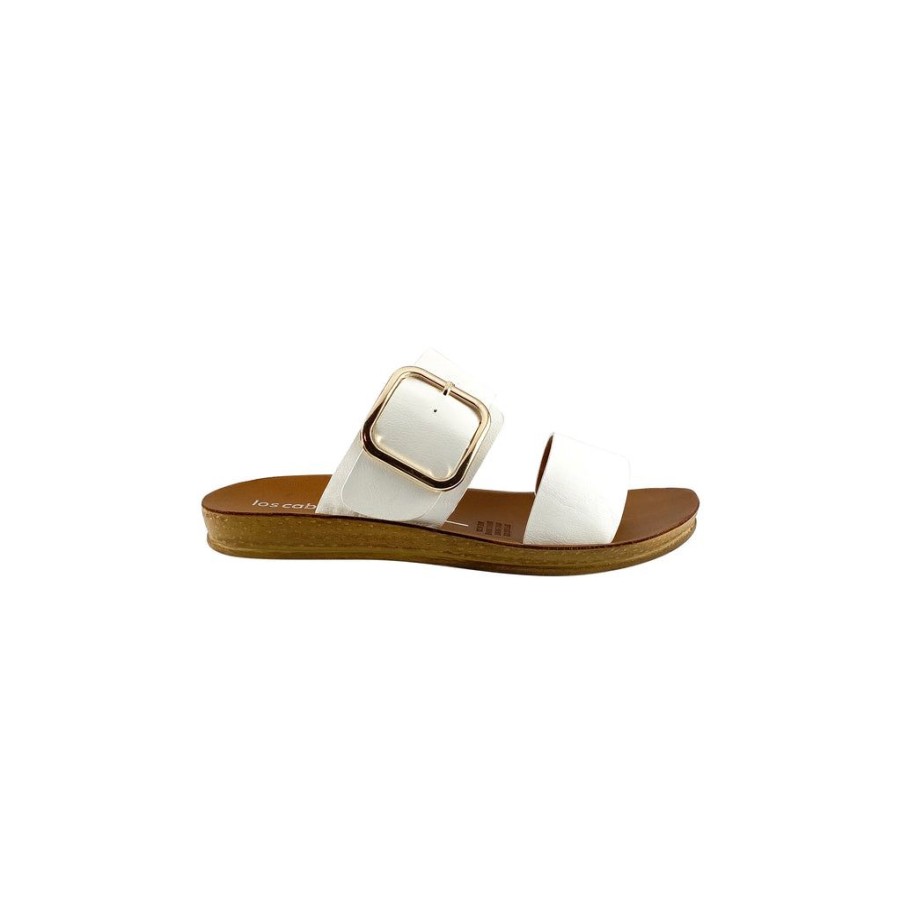 Shoes Ioscabos | Loscabos Doti White Slides