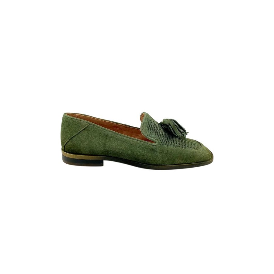 Shoes Felmini | Felmini Serraje Green Loafers