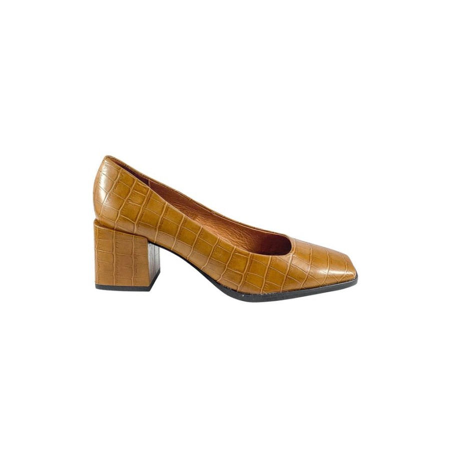 Shoes Neo | Neo Coco Tan Block Heels